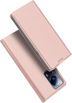 Dux Ducis - Geschikt voor Xiaomi 13 Lite - Slim bookcase hoesje - Rose Goud