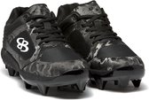 Boombah Ballistic Shimmer Camo Molded - Black - 5.5