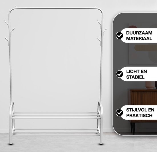 Garderoberek - Kapstok - Zwart - - waar luxe betaalbaar is