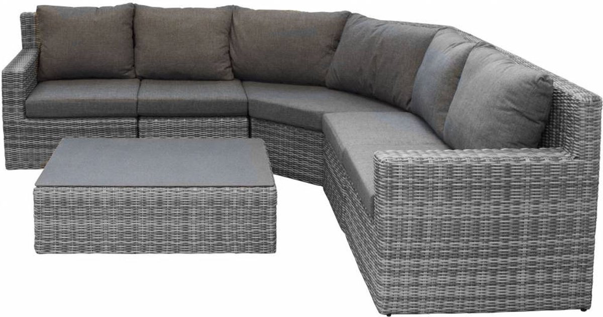 XL-Hoek Loungeset Santonio | 6-delig | Wicker