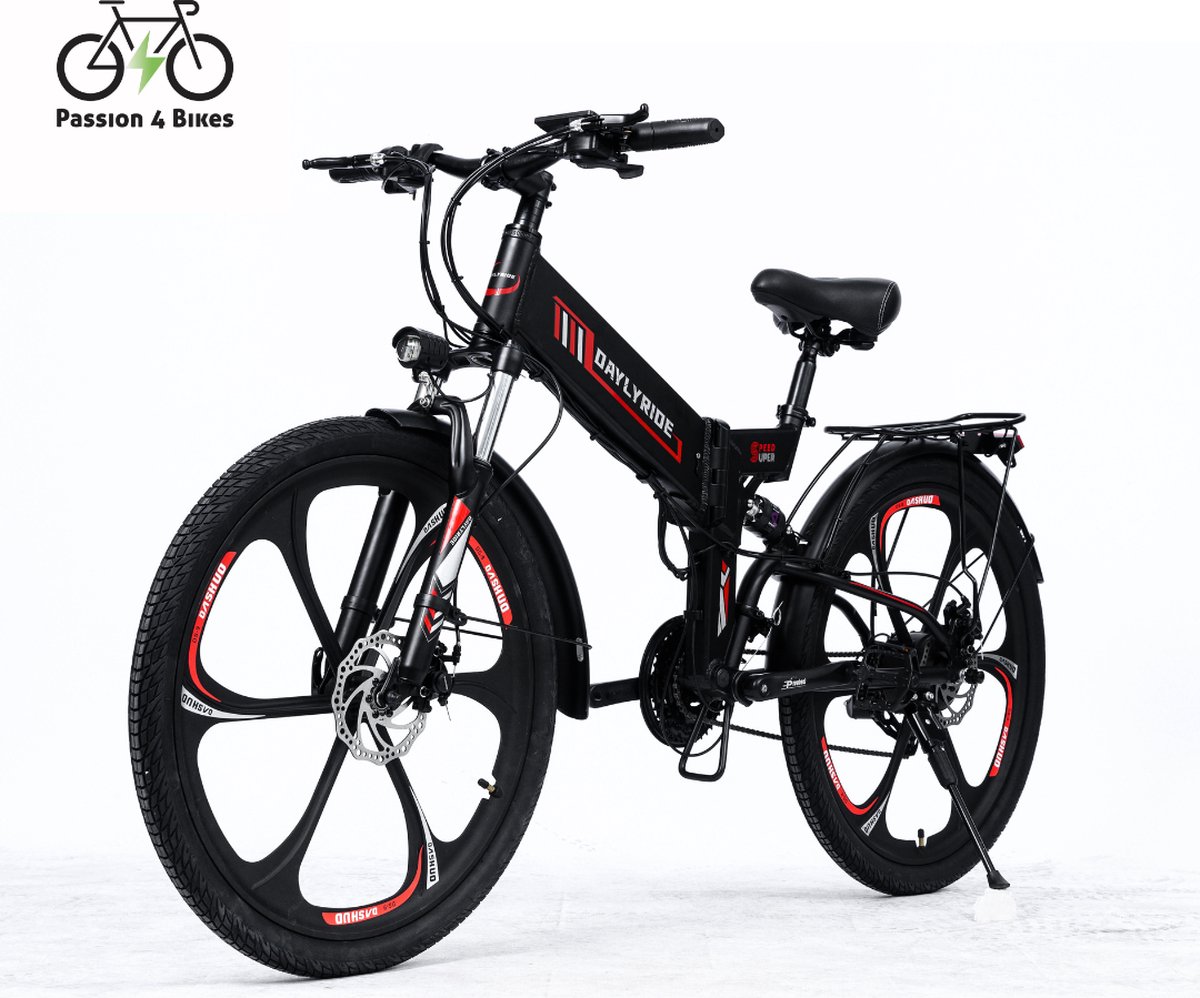 P4B - Elektrische Fiets - Elektrische Vouwfiets - Elektrische Mountainbike  - E-bike -... | bol