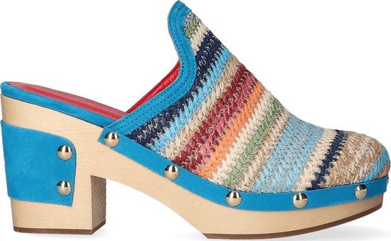 MOU Instappers Dames Jute Clog Plain Sue Maat: 41 Materiaal: Suède