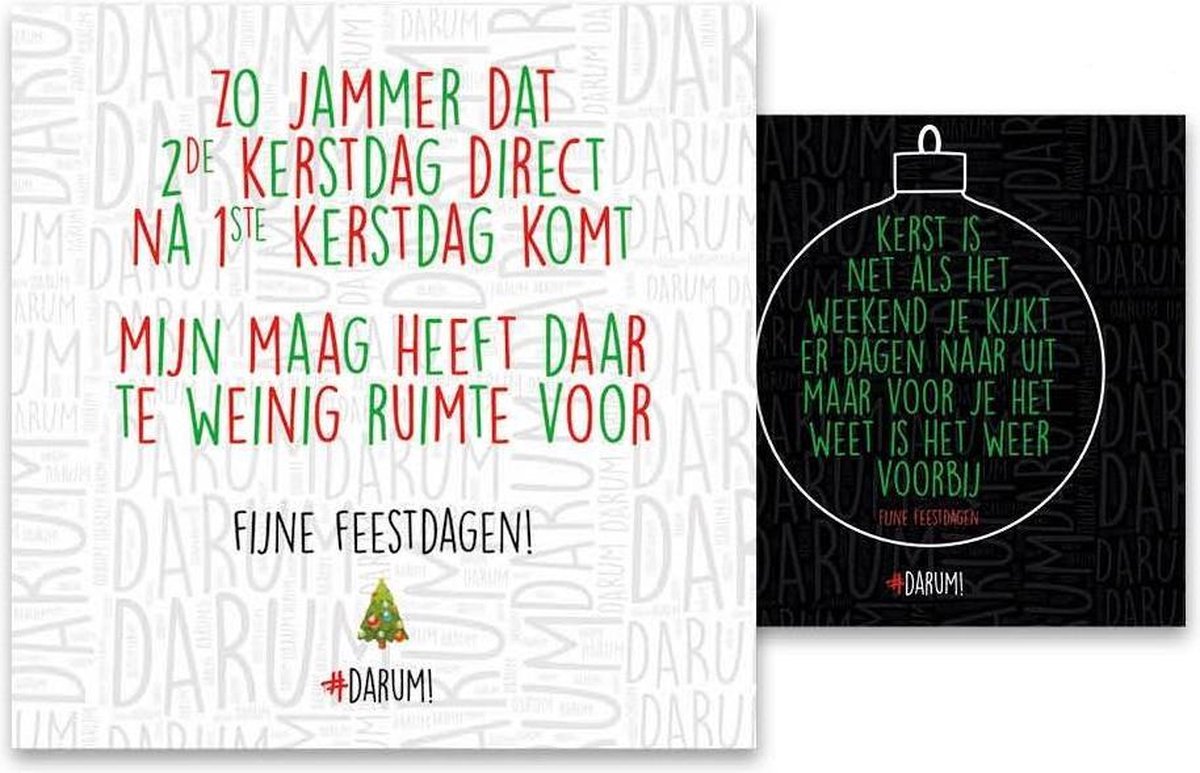 Darum Kerstkaarten