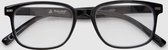 Gemaakt Van Gerecycled Plastic - Five2One-Eyewear Saline - Leesbril - Computerbril - +2.0 - Dames / Heren - Zwart