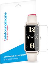 Telefoonglaasje Screenprotectors - Geschikt voor Huawei Watch FIT mini - PMMA - (Dun/Flexibel) Plexiglas Screenprotector - Geschikt voor Huawei Watch FIT mini - Beschermglas - Smartwatch