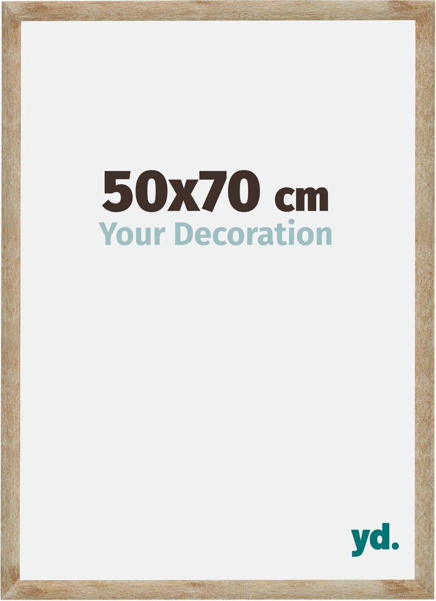 yd. Your Decoration - Fotolijst 50x70 cm - MDF - Goud - Catania
