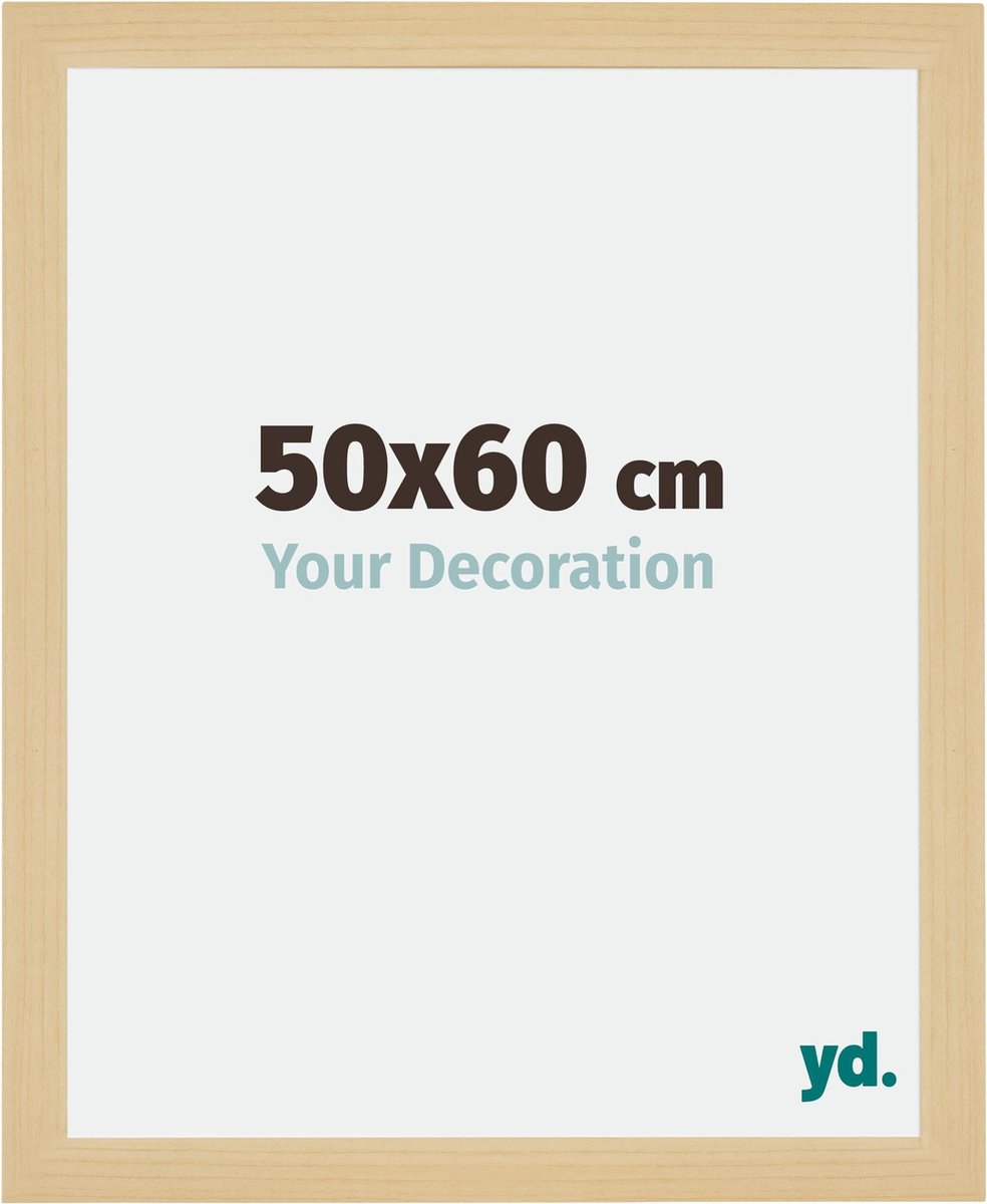 Your Decoration - Fotolijst 50x60 cm - MDF - Ahorn Decor - Mura