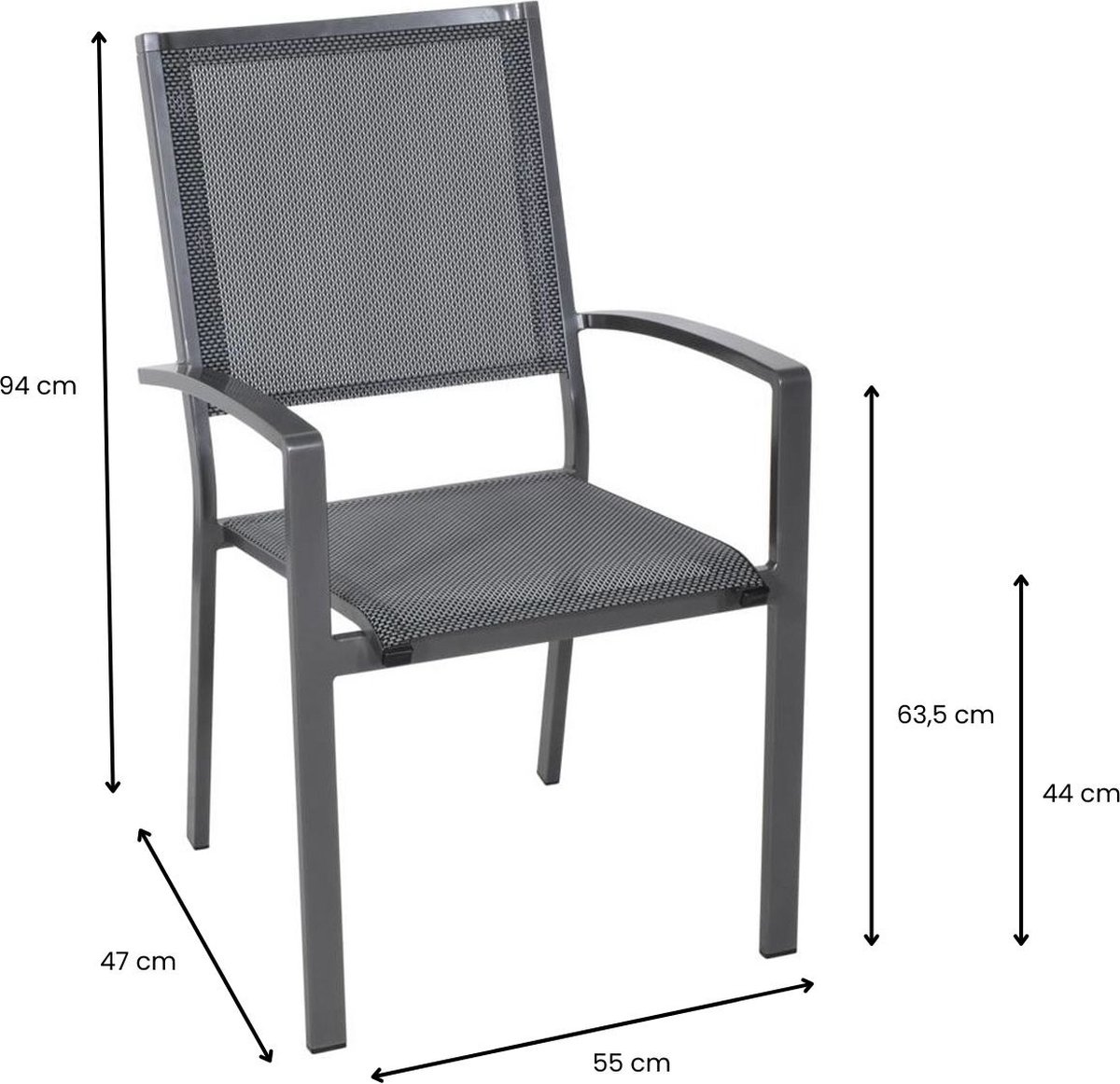 Lesli Living Matteo chaise de jardin