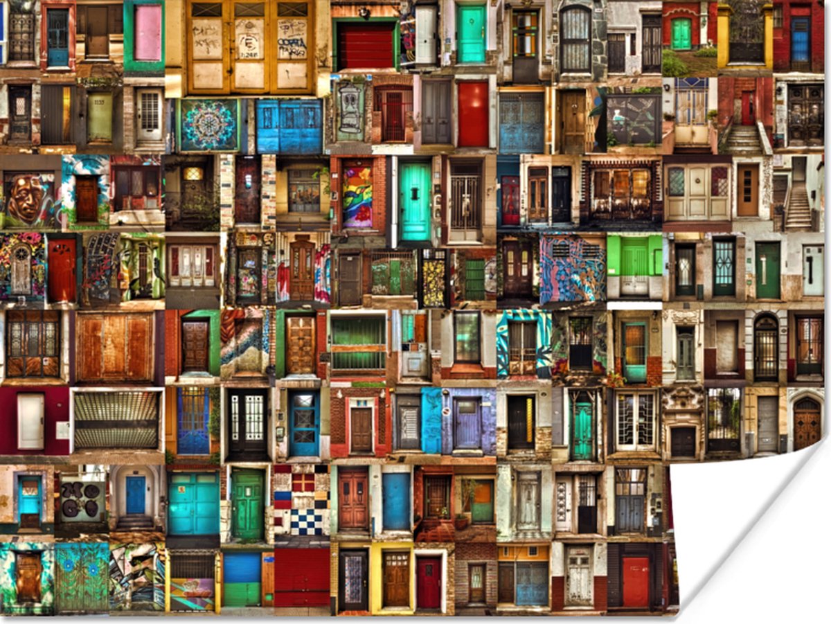 Deuren - Kleurrijk - Collage - Architectuur