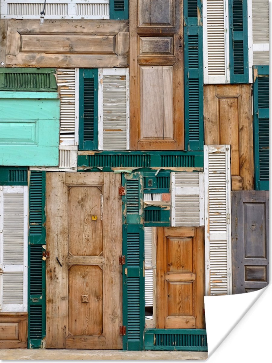 Deuren - Architectuur - Groen - Bruin - Antiek