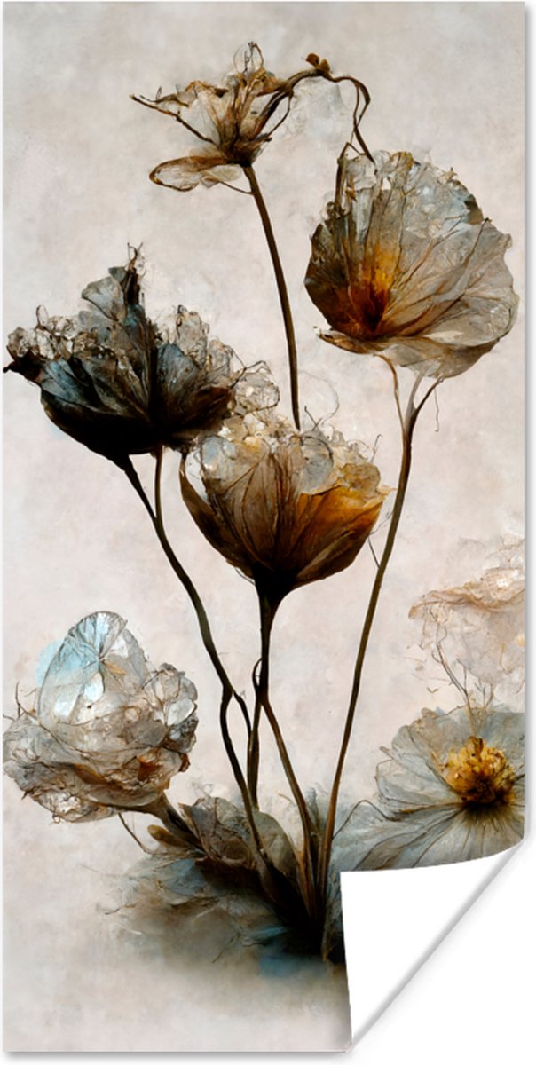 Vintage - Bloemen - Planten - Abstract