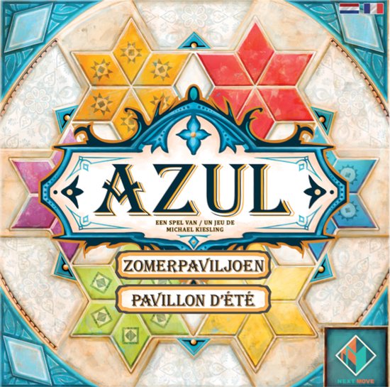 Next Move Games - Azul Zomerpaviljoen - Bordspel - Geschikt voor 2-4 Spelers
