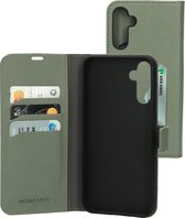 Mobiparts hoesje geschikt voor Samsung Galaxy A14 4G/5G - Wallet/Boekhoesje - Eco Leer - Magneet Sluiting - Opberg vakken - Groen