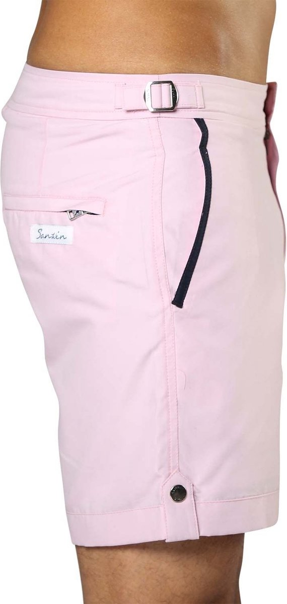 Korte Broek en Zwembroek Heren Sanwin - Roze Tampa Effen - XL — afbeelding 3