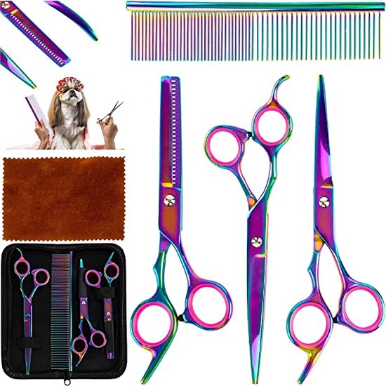 How to Safely Trim Your Dog's Face with Precision Grooming Scissors