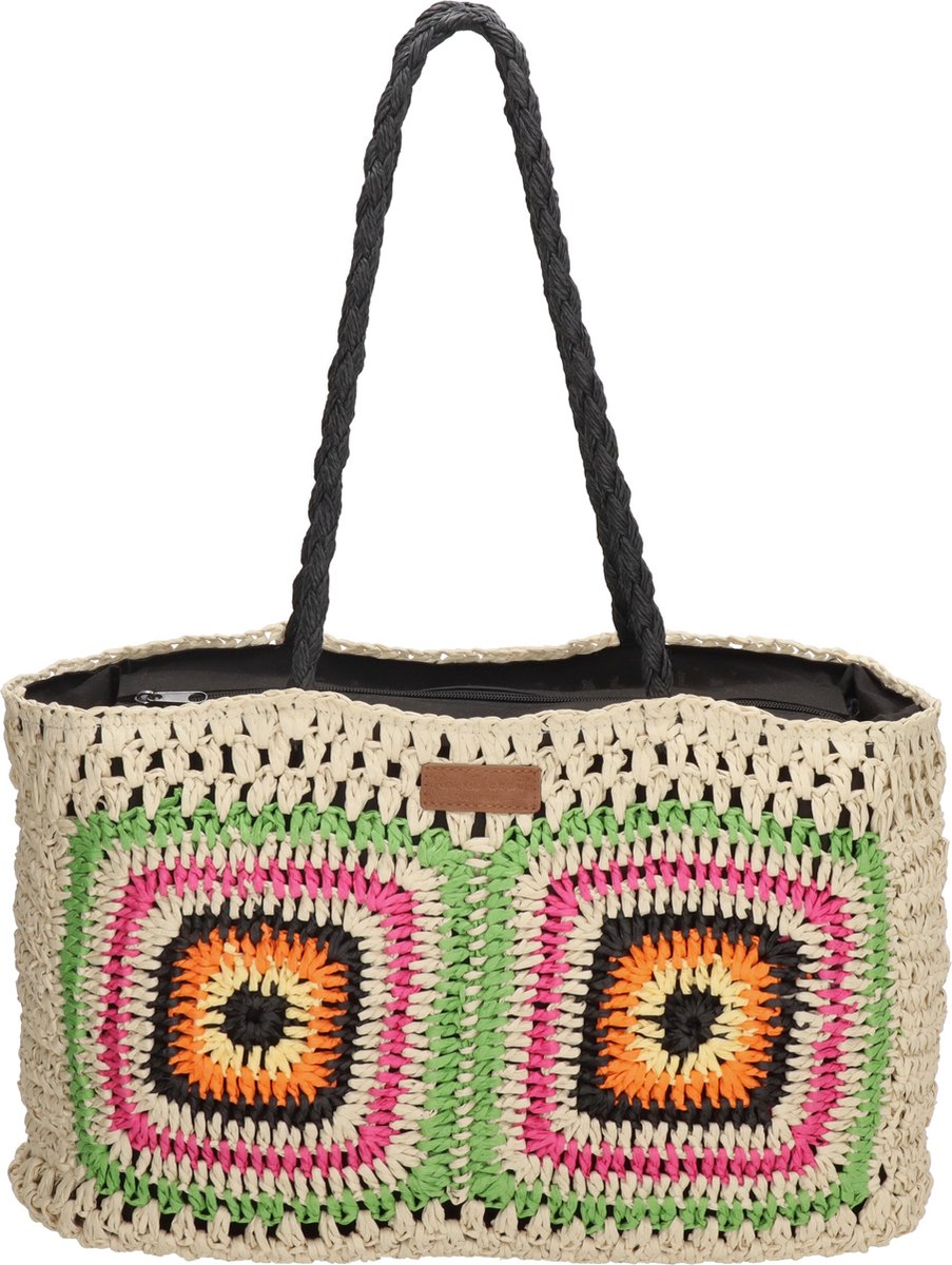 PE Florence Natural Life Shopper - Natuur Groen