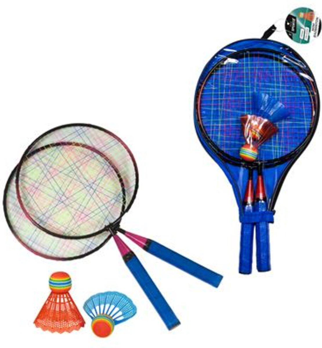 Mini badmintonset voor kinderen - voordelige badminton set speelgoed