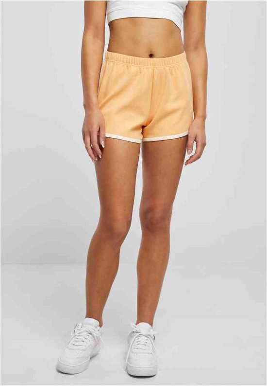 Urban Classics INTERLOCK RETRO HOT - Shorts - paleorange