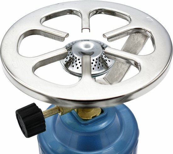 Camping kookstel - kunststof - blauw - incl. gas navulling priktank - 190 gram van Cadac — afbeelding 4