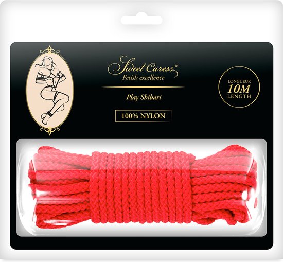 Seilflechter boot touw, rood wit, per meter kopen
