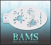 Bad Ass BAM stencil 1017