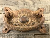 Deur - kast-meubel greep met ring ovaal "DESTAKI" - rust-look