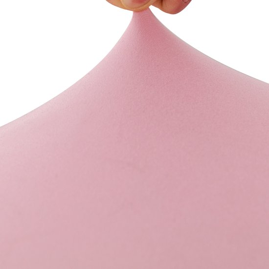 Statafelrok roze 80 cm per 2 - partytafel - Alora tafelrok voor statafel - Statafelhoes - Bruiloft - Cocktailparty - Stretch Rok - Set van 2 - Alora
