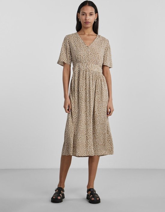 Sister Jane OPAL MIDI DRESS - Vestito elegante - beige