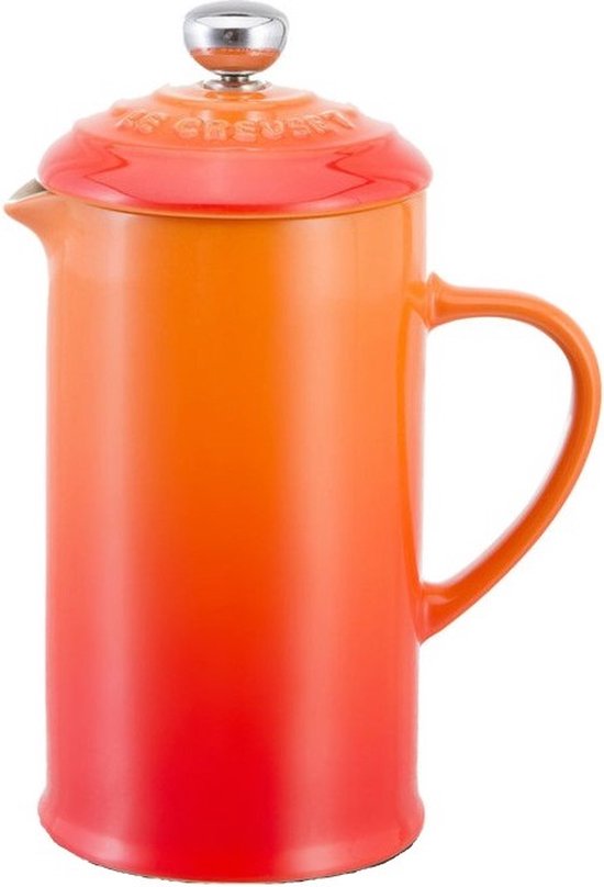 Le Creuset Cafetiere Oranjerood 1 liter bol