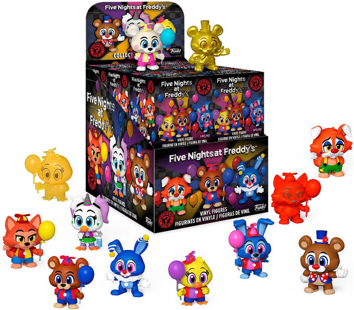 Funko Pop! Five Nights at Freddy's : Boîte aveugle avec Mini figurines  mystère en