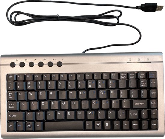 Bakker Elkhuizen clavier compact ergonomique - QWERTY - type SQ | bol