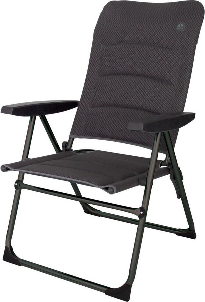 Eurotrail Campingstoel Canyon 48 X 42 X 103 Cm Polyester - Antraciet