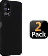 Telefoonhoesje - Back Cover - Geschikt Voor Samsung Galaxy M31s - Zwart