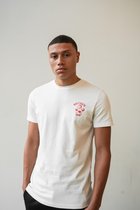 Kultivate T-shirt Ts Everything 2101030201 Ecru 203 Mannen Maat - XL