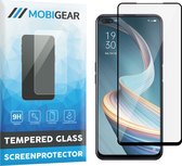 Mobigear Gehard Glas Ultra-Clear Screenprotector voor OPPO Reno 4 Z 5G - Zwart