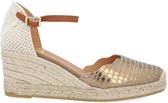 Kanna 9225 Espadrilles - Met Sleehak - Dames - Brons - Maat 40