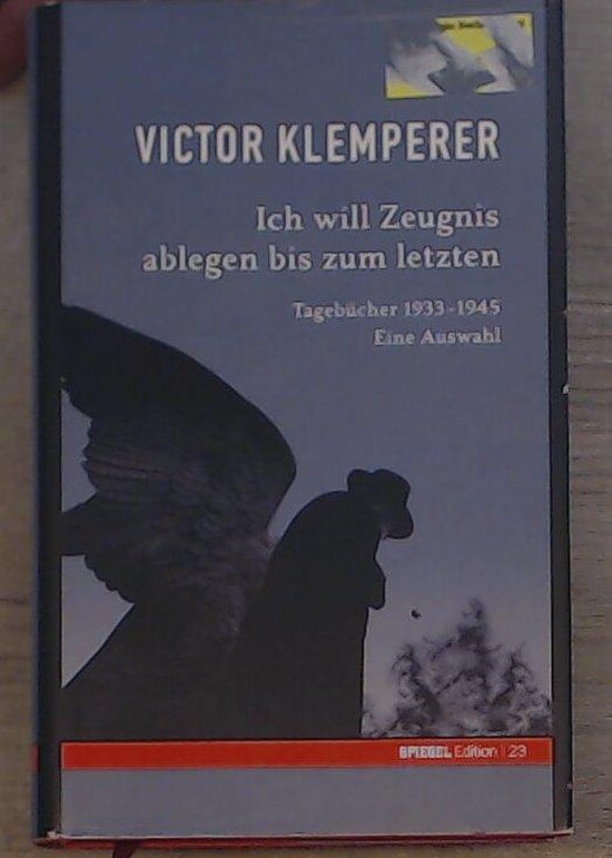 Ich will Zeugnis ablegen bis zum letzten