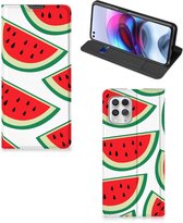 Hoesje ontwerpen Originele Cadeaus Motorola Moto G100 Smartphone Cover Watermelons