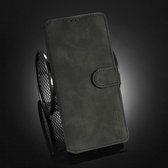 CaseMe - OnePlus 9 Pro Hoesje - Met Magnetische Sluiting - Ming Serie - Leren Book Case - Zwart