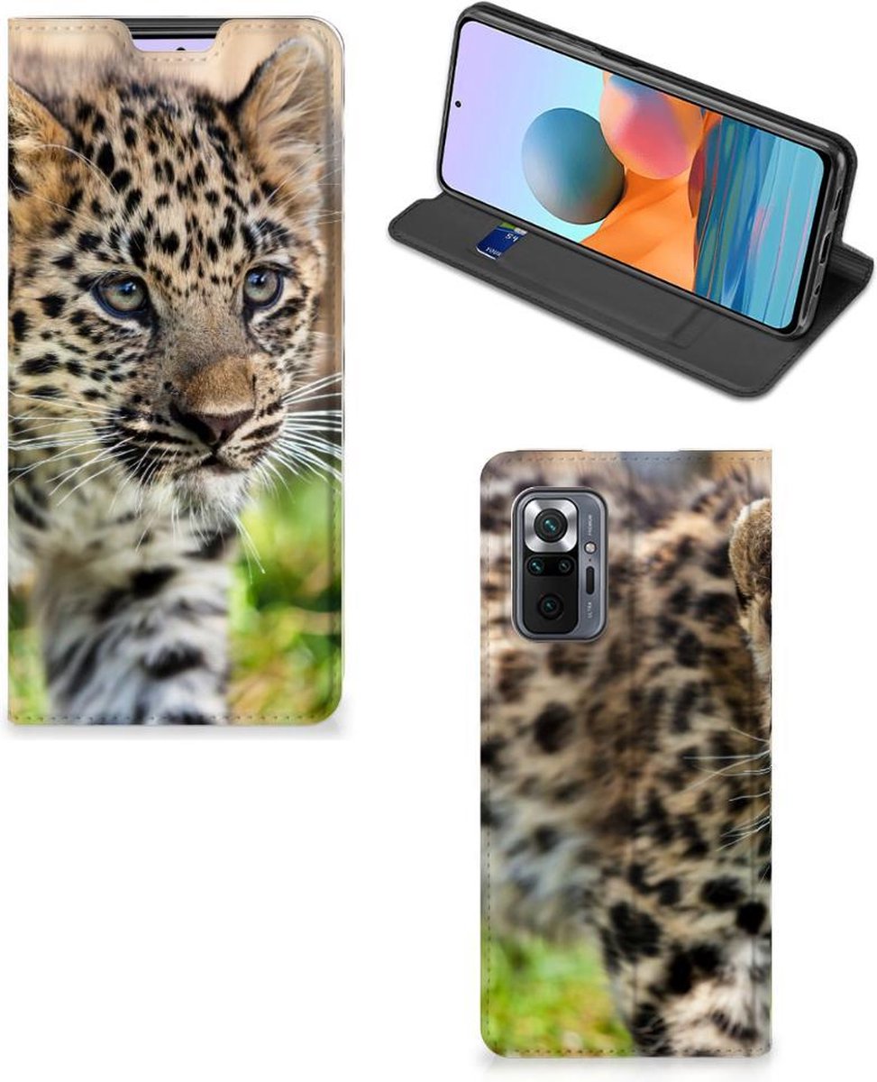 Xiaomi Redmi Note 10 Pro Hoesje maken Baby Luipaard