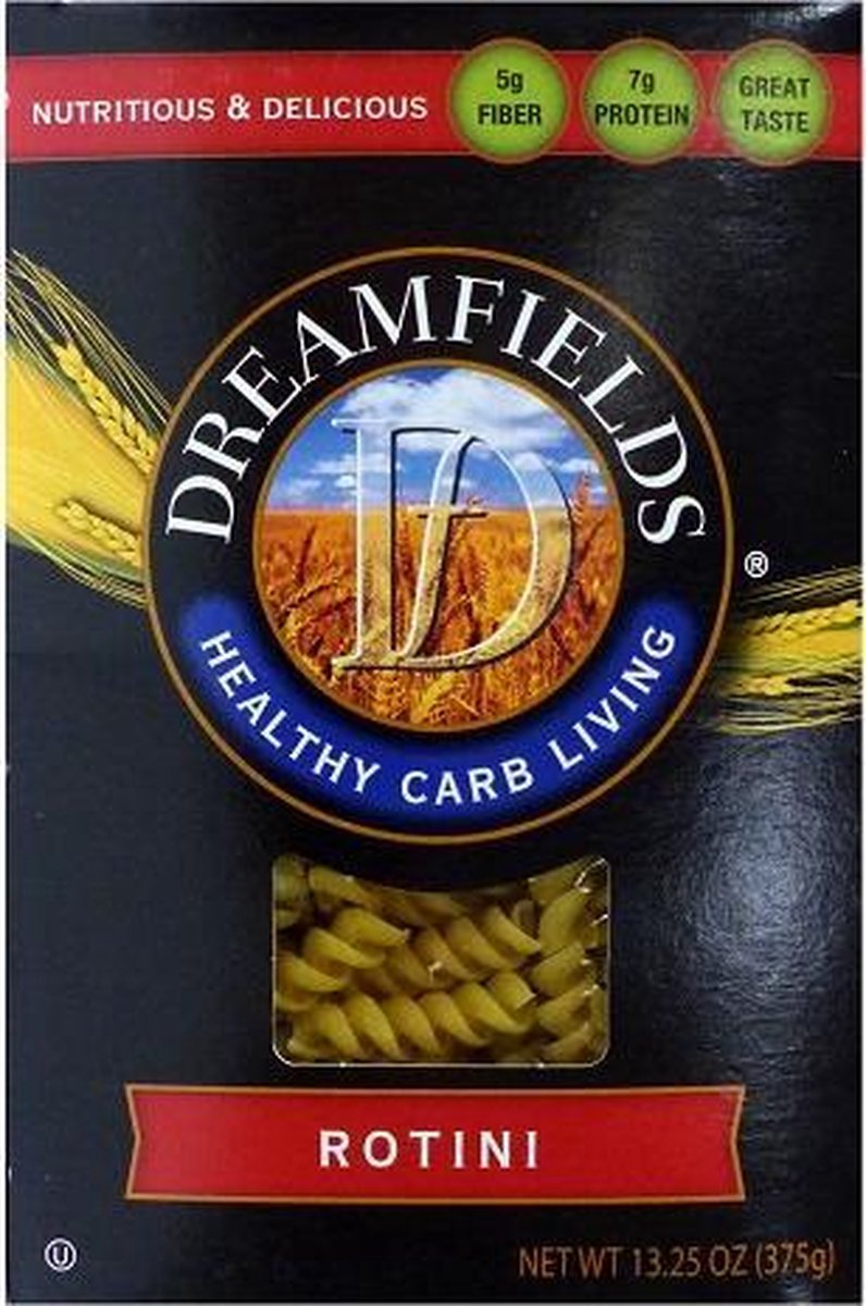 Dreamfields Ratoni Dreamfields pasta, Rotini | bol.com