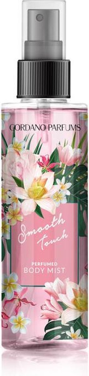 Gordano Parfums - Body Mist Smooth Touch – 200 ml – Verfrissende Body Spray – Zachte & Elegante Geur