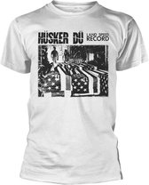 Hüsker Dü Heren Tshirt -M- Land Speed Record Wit