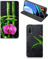 Hoesje Xiaomi Poco M3 | Redmi 9T Wallet Bookcase Orchidee