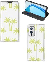 Telefoonhoesje OnePlus 9 Magnet Case Palmtrees