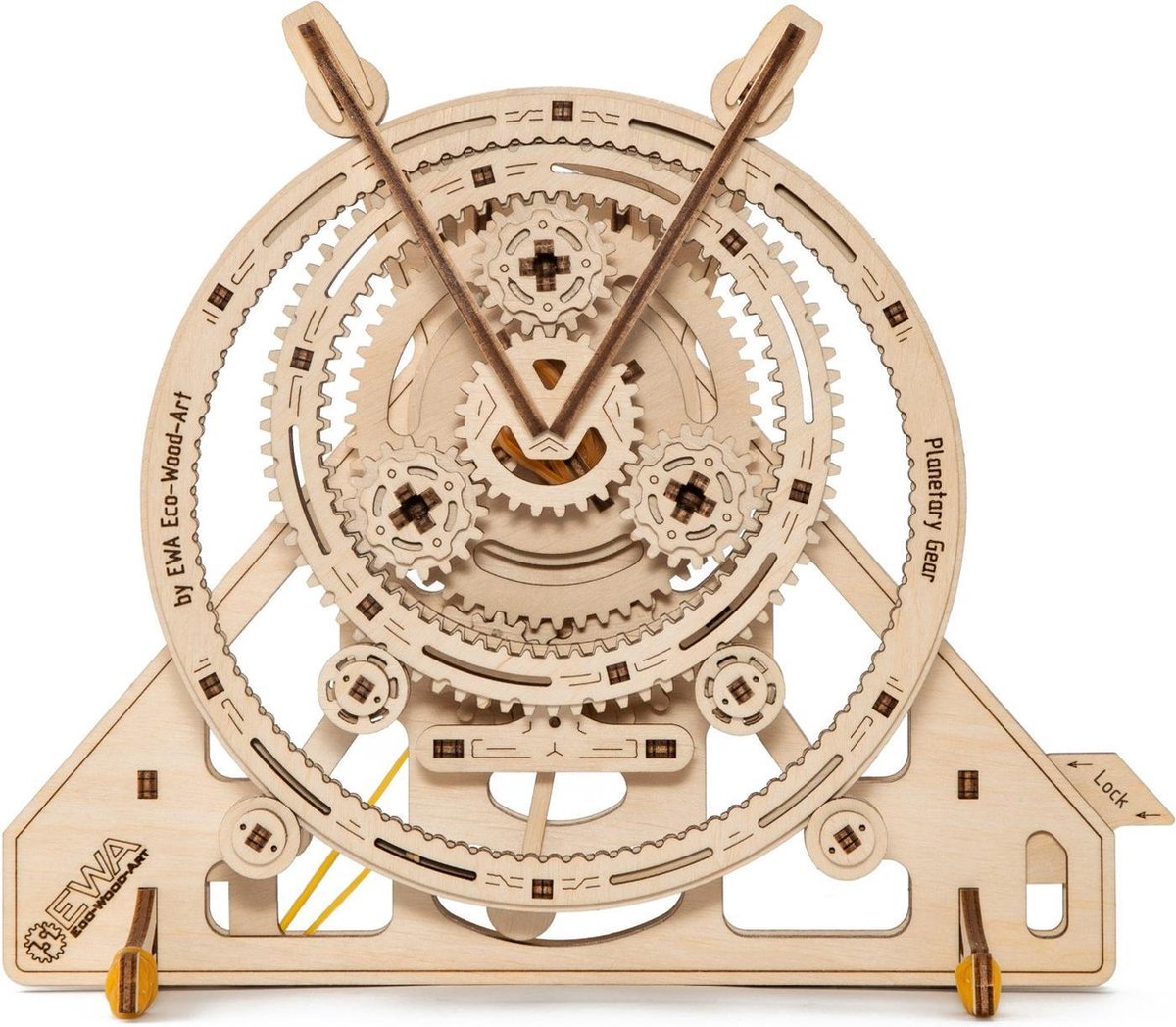 Eco-wood-art 3d Puzzel Planetary Gear 11,8 X 24 Cm Hout 153 Stuks