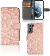 Coque Mobile Samsung Galaxy S21 FE Coque Smartphone Motif Orange