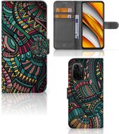 GSM Hoesje Poco F3 | Xiaomi Mi 11i Flip Case Aztec
