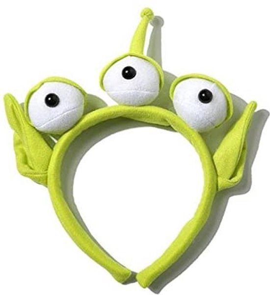Bandeau Alien Toy Story trois yeux diadème vert ovni | bol.com
