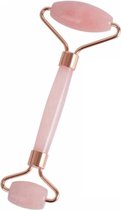 Gezichtsmassage Roze Quartz Jade Roller - roze